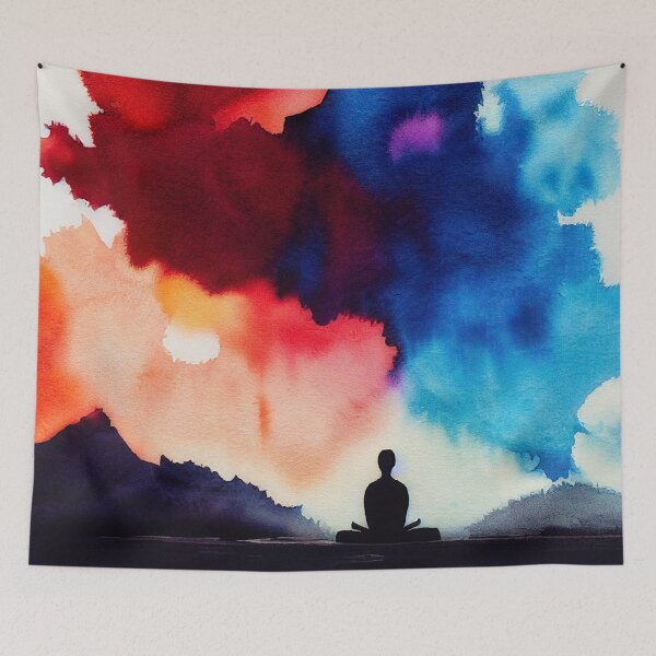 Item preview, Watercolor Monk 4 designed and sold by CEVmemories.