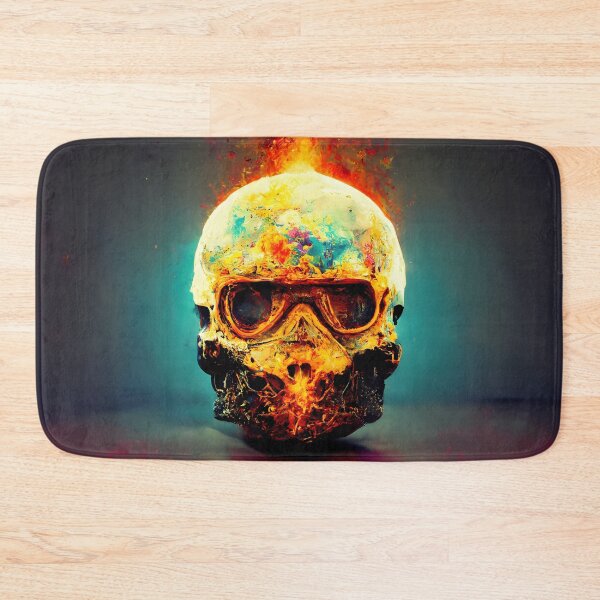 Item preview, Extremely Realistic Skull in Abstract Art designed and sold by PM-Artistic.