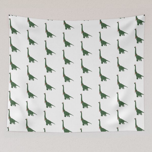 Item preview, Christmas Green Dinosaur Digital Art | Christmas Special | Melanie Jensen Illustrations designed and sold by Melanie Jensen.