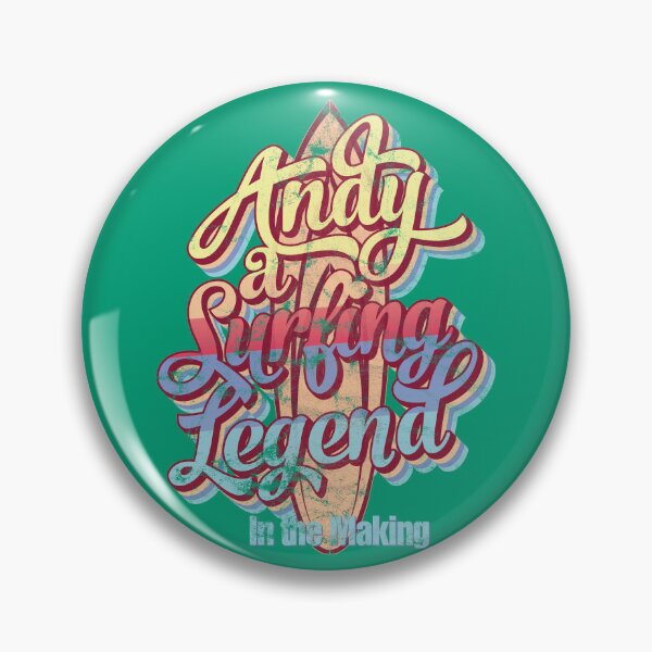 Artikelvorschau, Personalisierter Andrew, eine Surf-Legende im Entstehen entworfen und verkauft von CandOCreative.