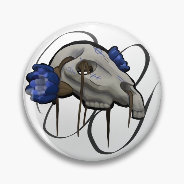 Item preview, Horse Skull Flowers 3d/2d Mix Art designed and sold by PSToxic.