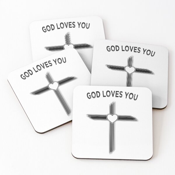 Item preview, God loves you, design for faithful. v1 designed and sold by made4K.