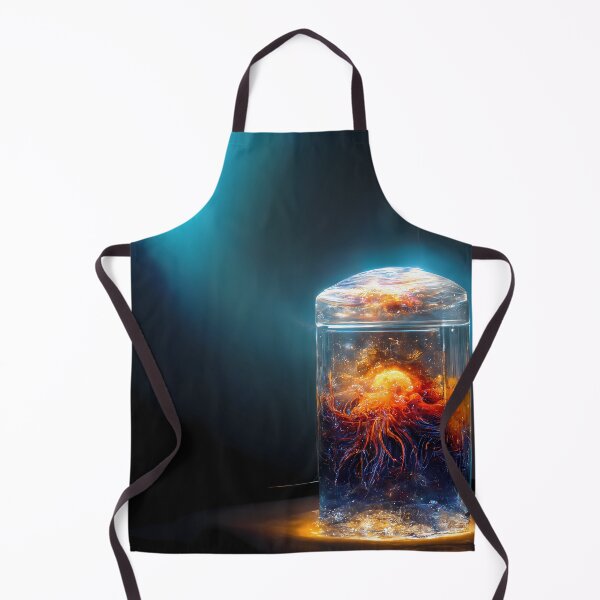 Item preview, Galactic space jellyfish in a glass jar designed and sold by PM-Artistic.