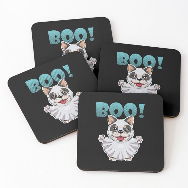 Item preview, Boo Ghost Shiba Inu Puppy | Halloween Puppy | Black designed and sold by Jovak.