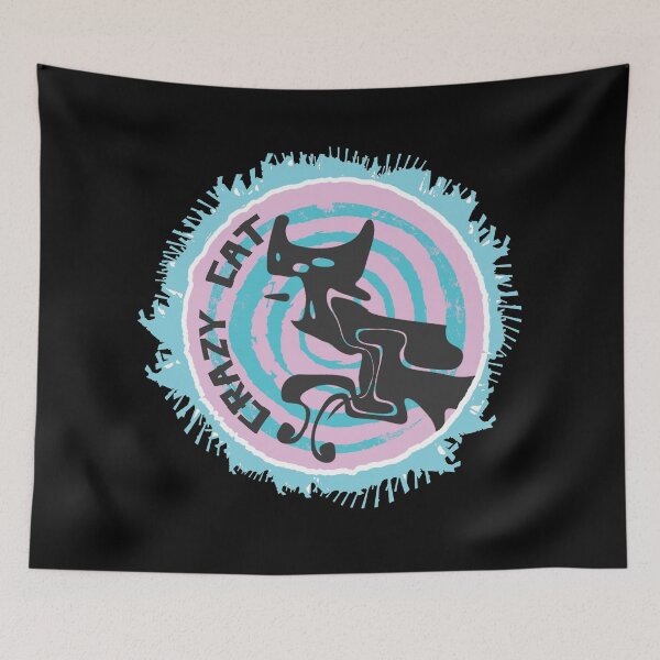 Item preview, crazy cat - your new cat theme is here! designed and sold by Periartwork.