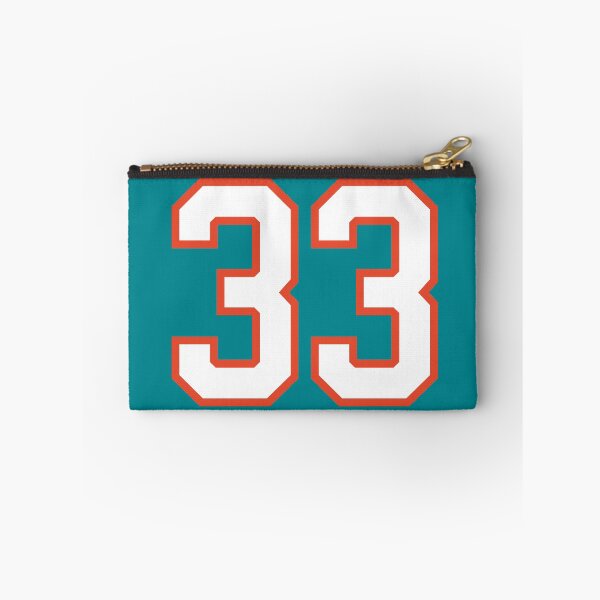 Aperçu de l'œuvre Numéro de sport 33, sport chanceux de couleur orange blanc trente-trois créée et vendue par ArtIsParty.
