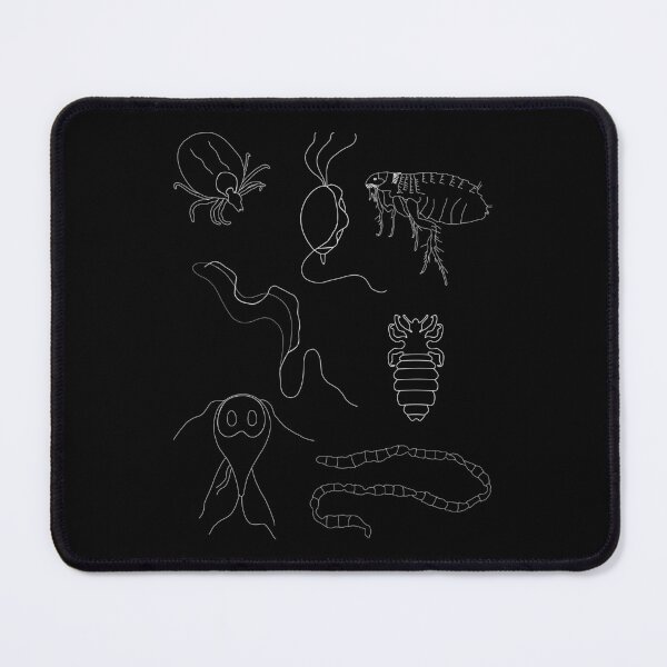 Item preview, Parasites - white on black designed and sold by xtie.