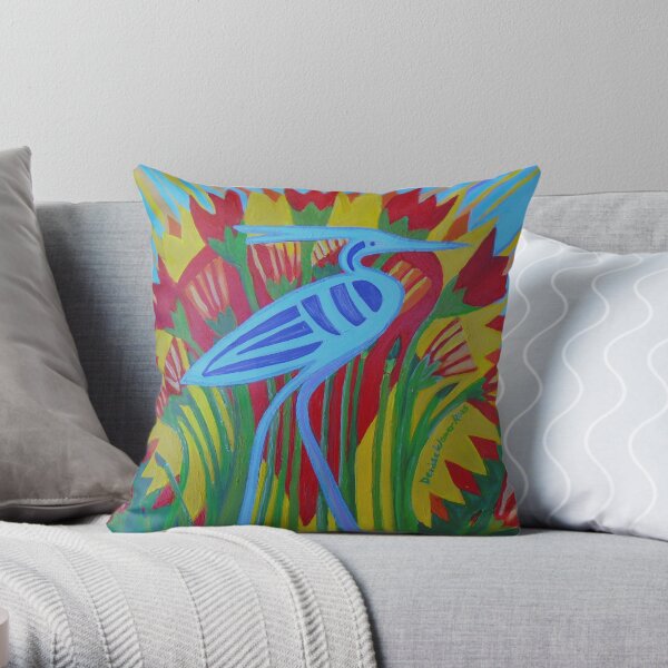 Bennu II Throw Pillow