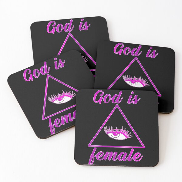 Item preview, God is female, v2 designed and sold by ideasfinder.