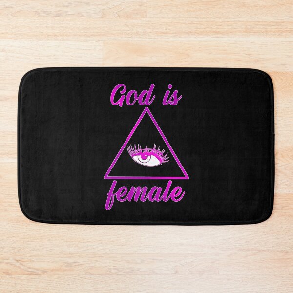 Item preview, God is female, v2 designed and sold by ideasfinder.