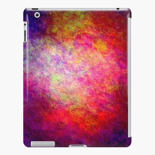 Modern Colorful Cool New Vivid Distressed Texture Abstract iPad Snap Case