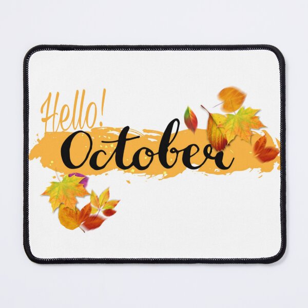 Item preview, Hello October designed and sold by ArtOfArty.