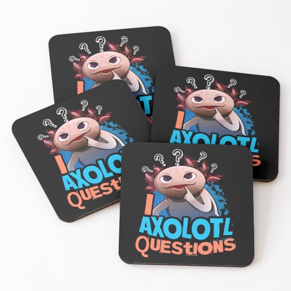Item preview, Meme Anime Axolotl QuestionsKawaii designed and sold by SamuelFranz.