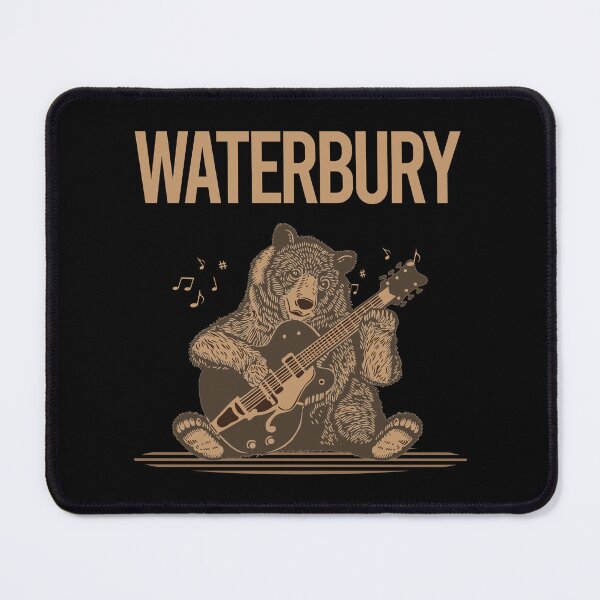 Item preview, Bear With Guitar Waterbury designed and sold by BloodMoneyTwit.