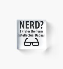 Nerd ? Acrylic Block