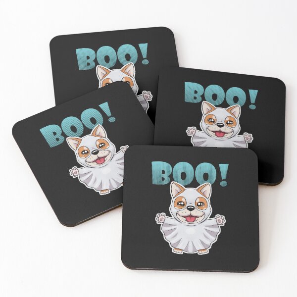 Item preview, Boo Ghost Shiba Inu Puppy | Halloween Puppy | Red designed and sold by Jovak.