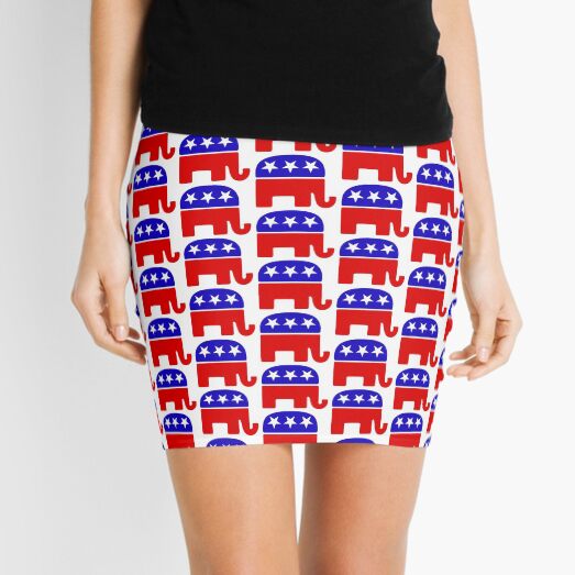 GOP Elephant Mini Skirt