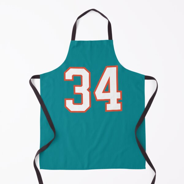 Item preview, Sports Number 34, white orange color lucky sport thirty four designed and sold by ArtIsParty.