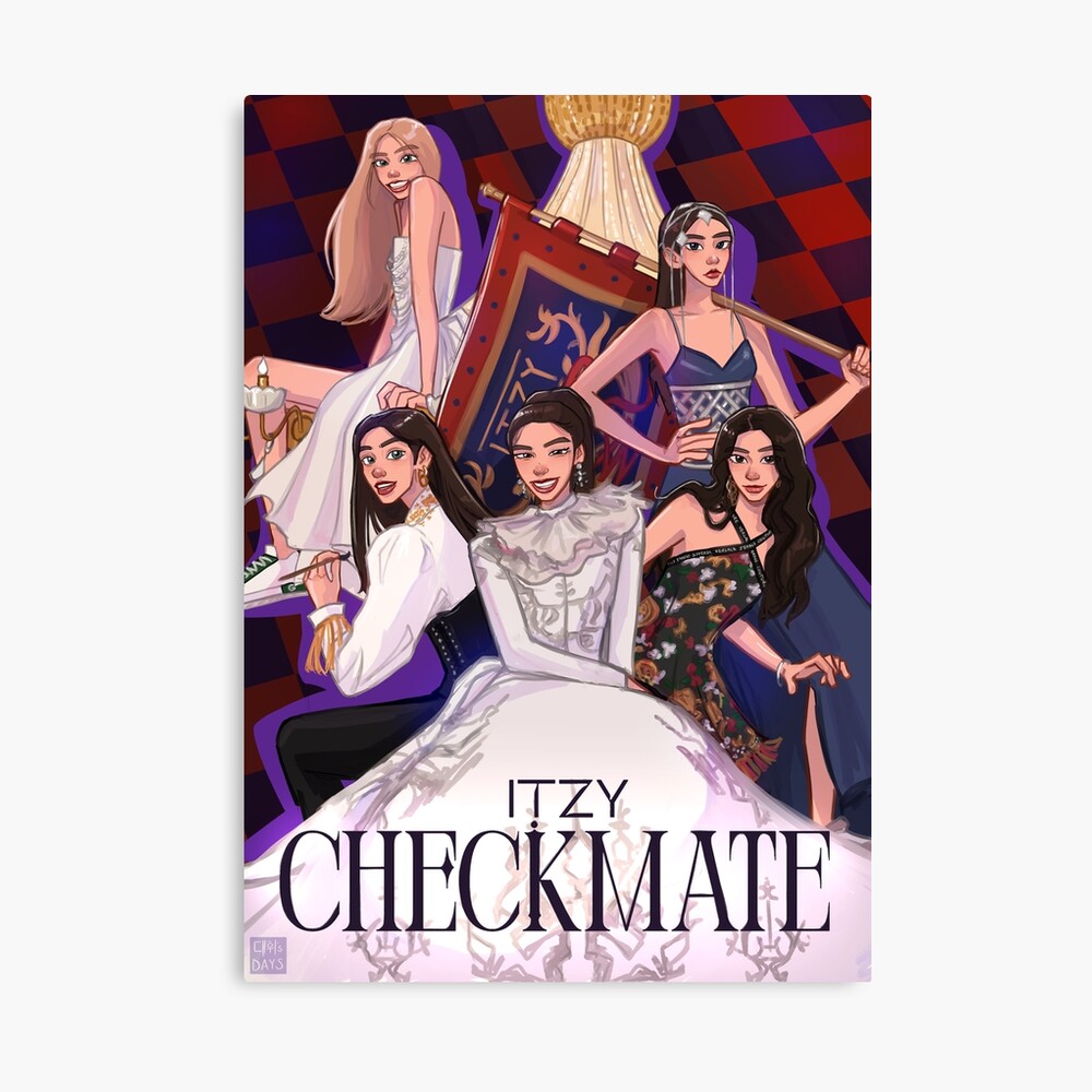 ITZY CHECKMATE Poster