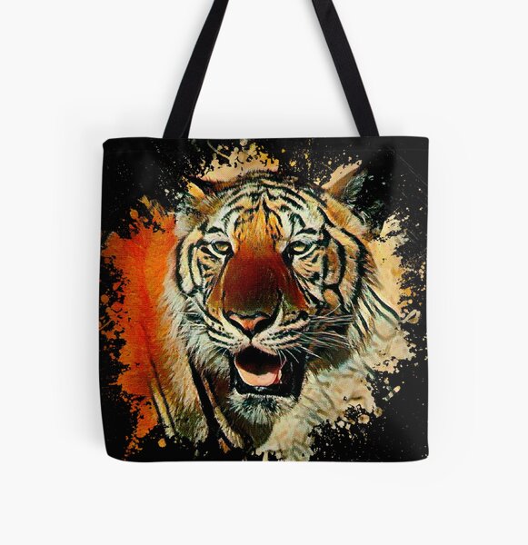 THE TIGER STRIPE TOTE BAG MEDIUM