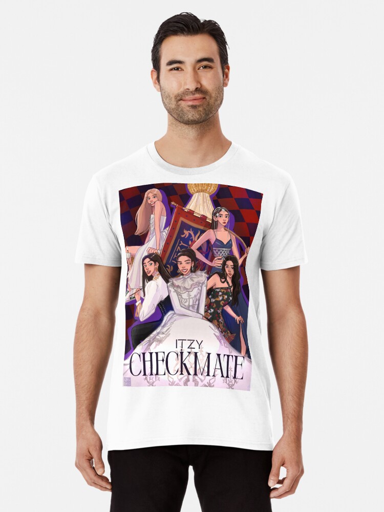 ITZY Checkmate fanart Premium T-Shirt for Sale by daehwisday