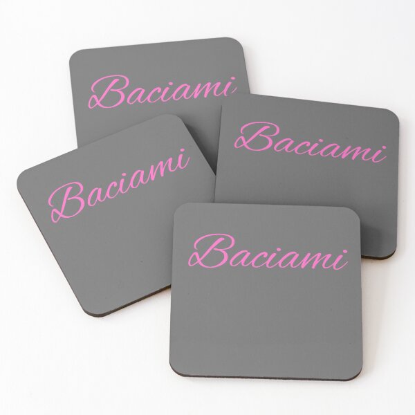 Item preview, Baciami- kiss me italian word design  designed and sold by Mirochan80.