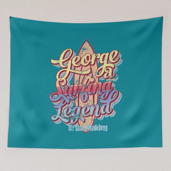 Item preview, Personalised George a Surfing Legend in the Making designed and sold by CandOCreative.
