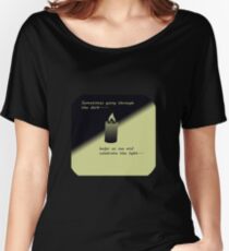 Through the dark Women's Relaxed Fit T-Shirt