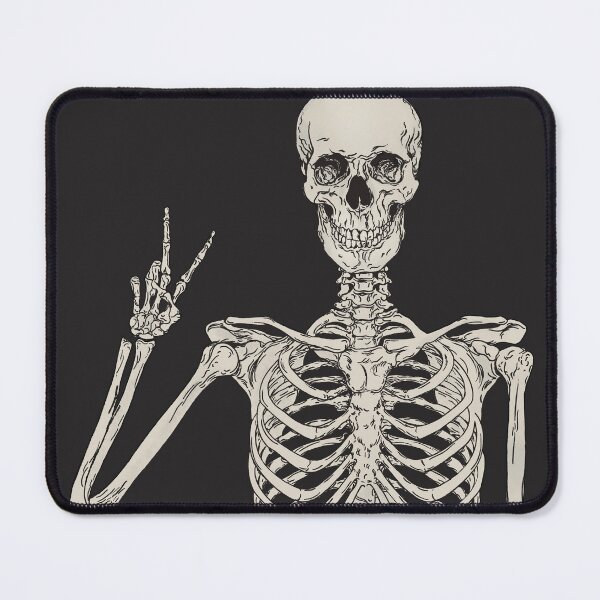 Item preview, Halloween Scary evil pumpkin funny pumpkin head Human Skeleton Halloween Art Ghosts Anatomically Anatomy Minimalist Hand Posting on Halloween night background   designed and sold by thanyaj.