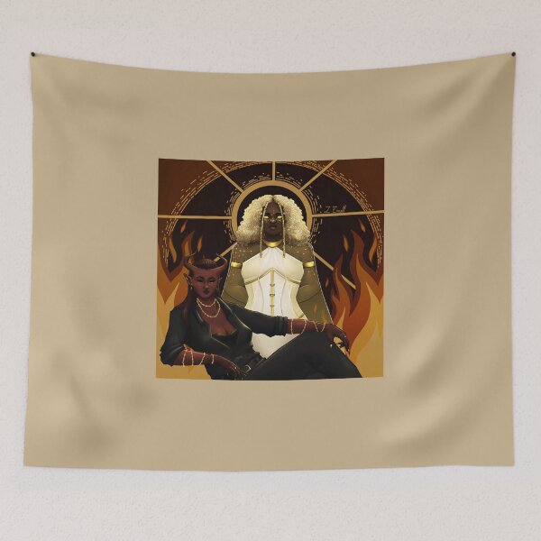 Item preview, Classy Angel and Demon  designed and sold by DoesArtAndStuff.