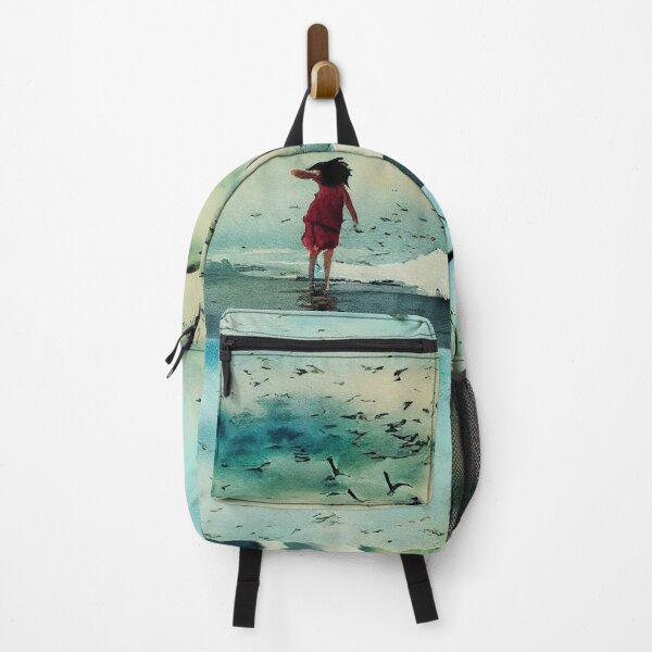 Item preview, Girl and Seagulls designed and sold by recollectionsv.