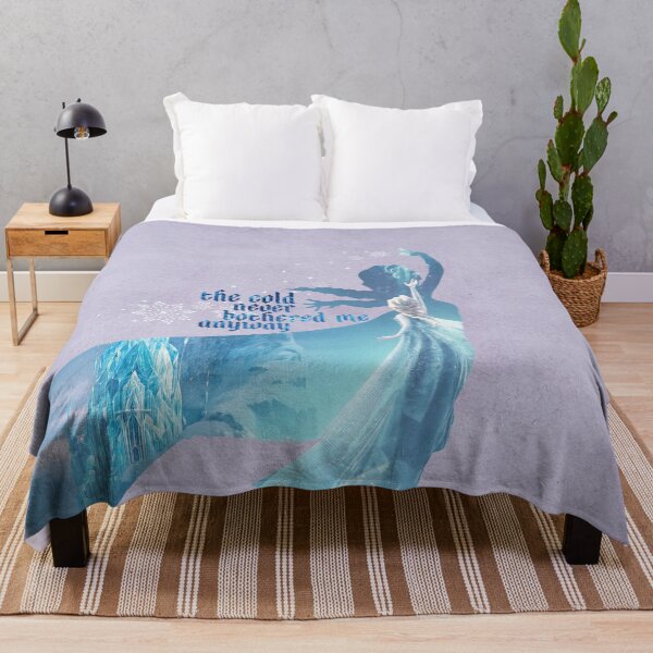 Item preview, Ice Princess Silhouette The Cold Never Bothered Me Anyway designed and sold by Rainbows Galore.
