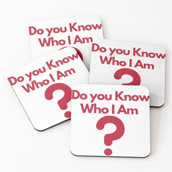 Item preview, Do You Know Who I Am Essentials & Products. designed and sold by Kalash12.