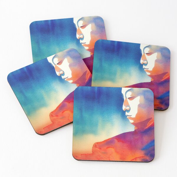 Item preview, Watercolor Monk 8 designed and sold by CEVmemories.