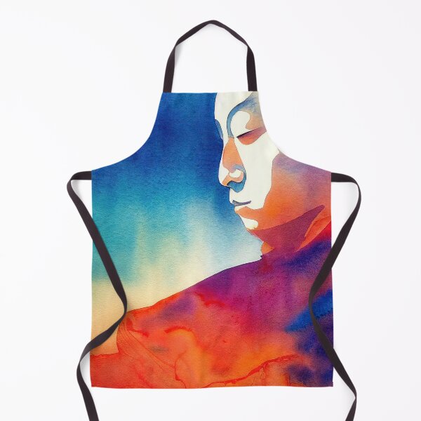 Item preview, Watercolor Monk 8 designed and sold by CEVmemories.