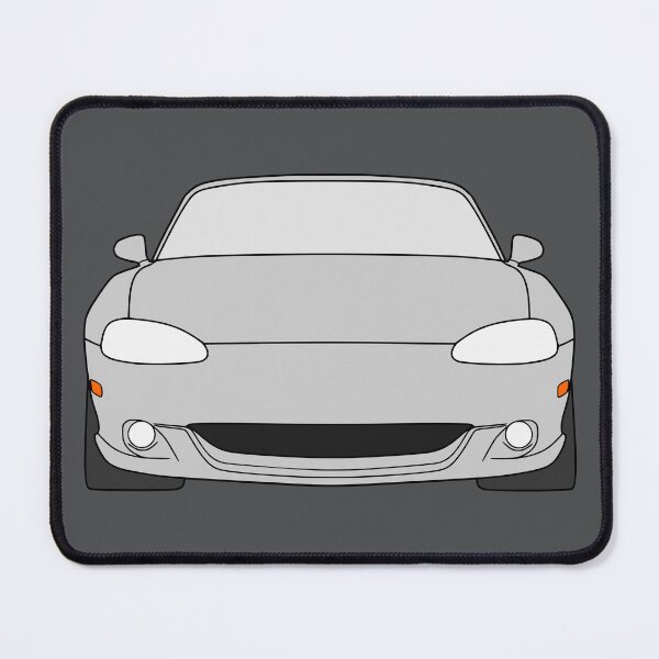 Item preview, Mazda Miata MX5 MX-5 NB silver color designed and sold by EdimDesign.