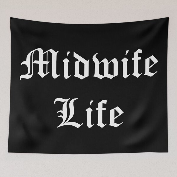 Item preview, Midwife Life (Dark Version) designed and sold by midwifesmarket.