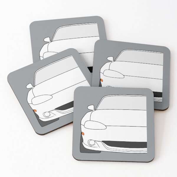 Item preview, Mazda Miata MX5 MX-5 NB white color designed and sold by EdimDesign.