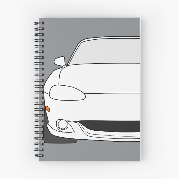 Artikelvorschau, Mazda Miata MX5 MX-5 NB weiße Farbe entworfen und verkauft von EdimDesign.