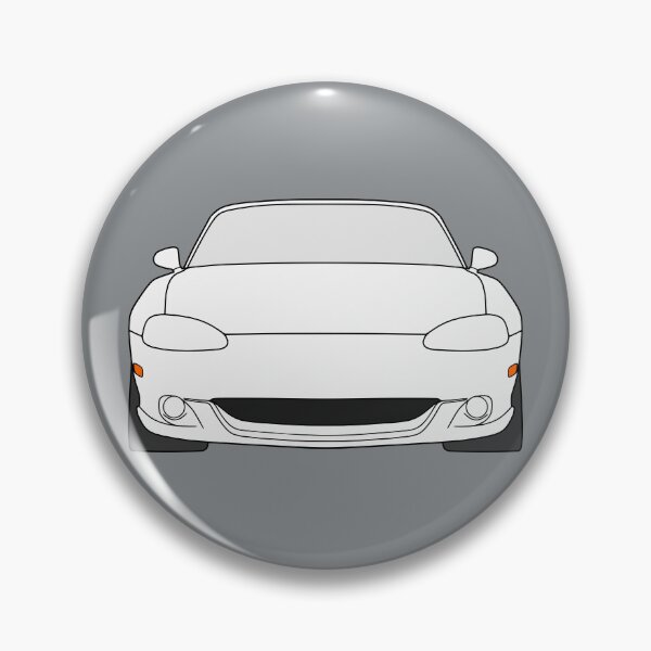 Item preview, Mazda Miata MX5 MX-5 NB white color designed and sold by EdimDesign.
