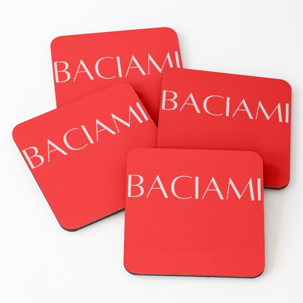 Item preview, Baciami- kiss me italian word design  designed and sold by Mirochan80.