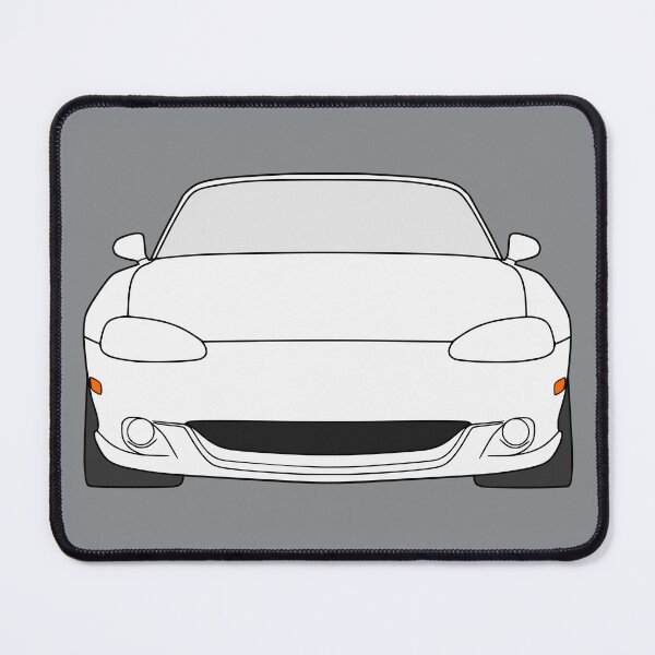 Item preview, Mazda Miata MX5 MX-5 NB white color designed and sold by EdimDesign.