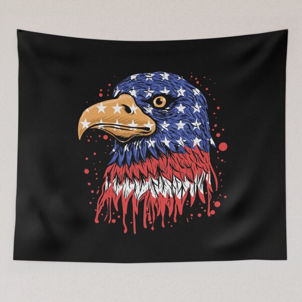 Item preview, USA Eagle July 4th Celebration US Flag Patriotic Design designed and sold by niftee.