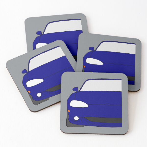 Item preview, Mazda Miata MX5 MX-5 NB dark blue color designed and sold by EdimDesign.