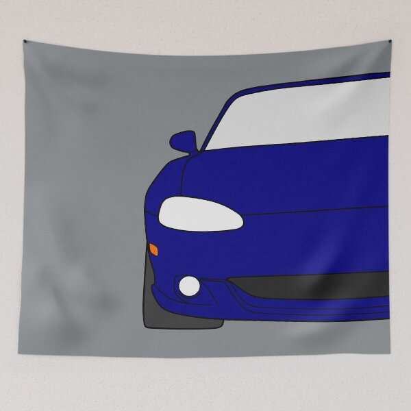 Item preview, Mazda Miata MX5 MX-5 NB dark blue color designed and sold by EdimDesign.