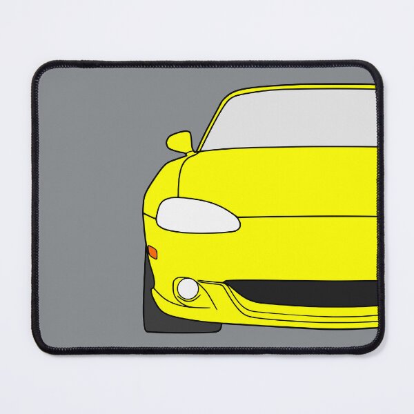 Item preview, Mazda Miata MX5 MX-5 NB yellow color designed and sold by EdimDesign.