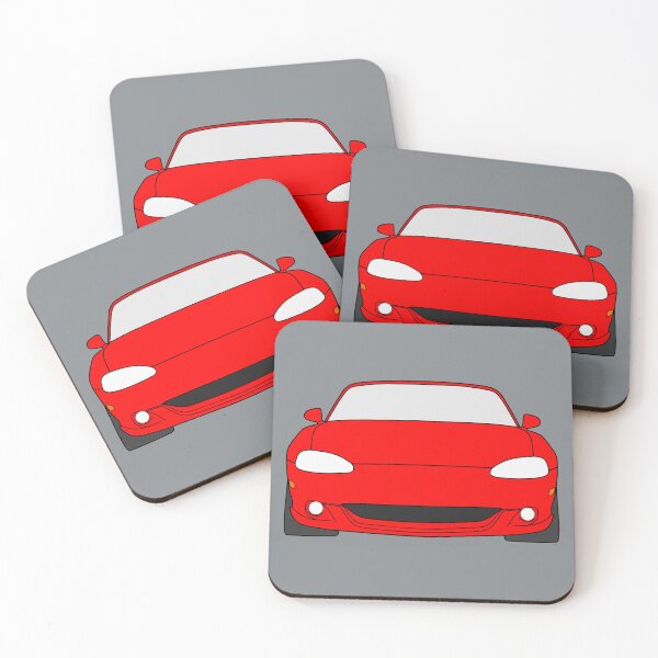 Item preview, Mazda Miata MX5 MX-5 NB red color designed and sold by EdimDesign.