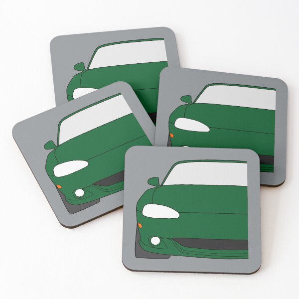 Item preview, Mazda Miata MX5 MX-5 NB green color designed and sold by EdimDesign.
