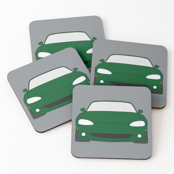 Item preview, Mazda Miata MX5 MX-5 NB green color designed and sold by EdimDesign.