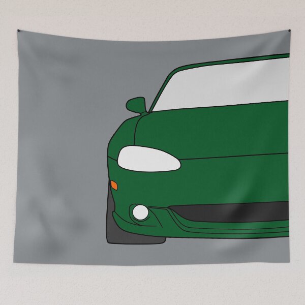 Item preview, Mazda Miata MX5 MX-5 NB green color designed and sold by EdimDesign.